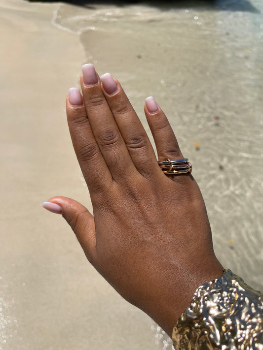 Bague anti-stress coulissante - Trinova
