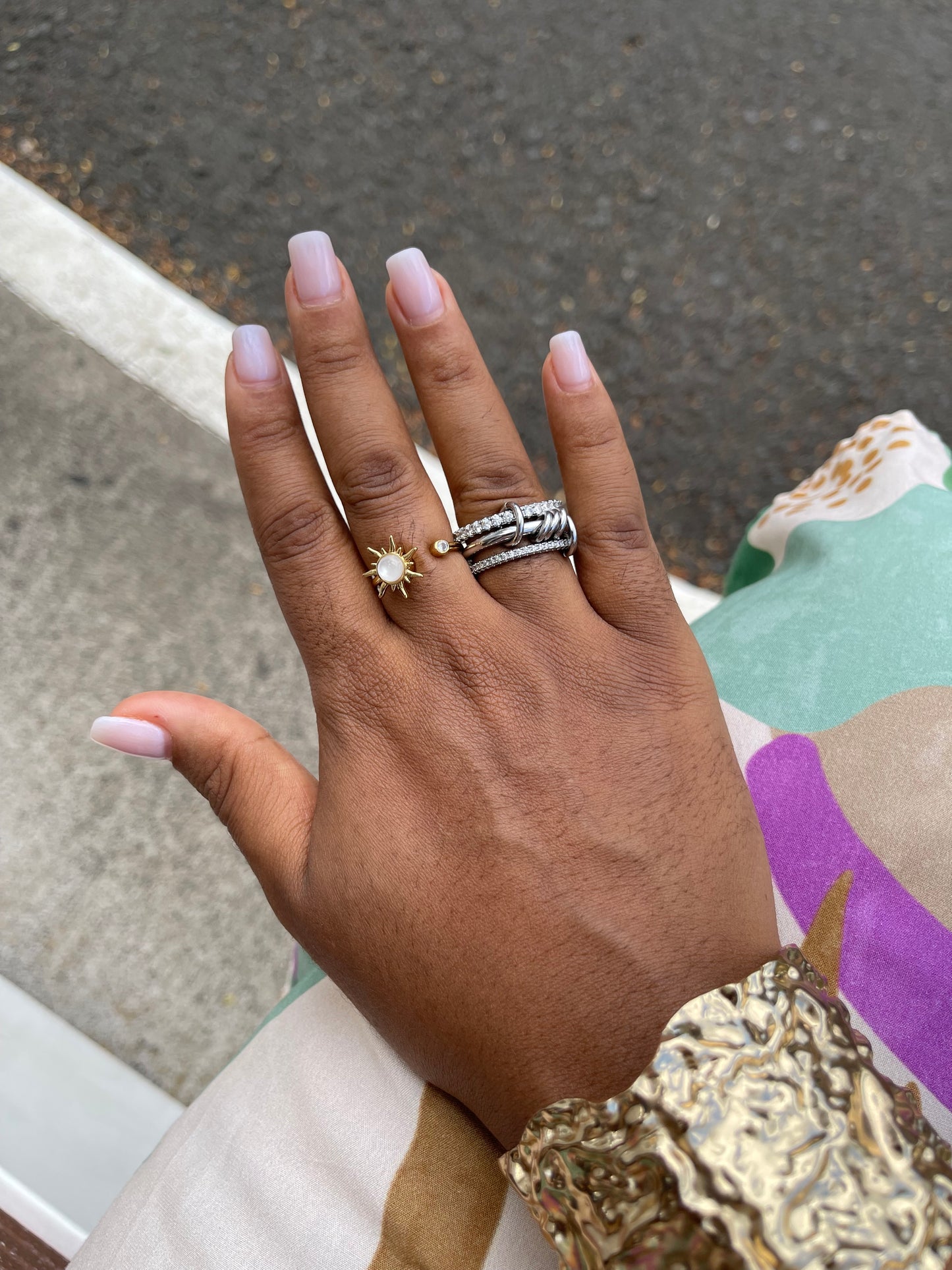 Bague anti-stress coulissante - Lumina