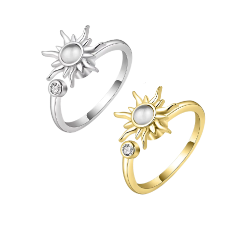 Bague anti-stress en acier inoxydable - Solaria