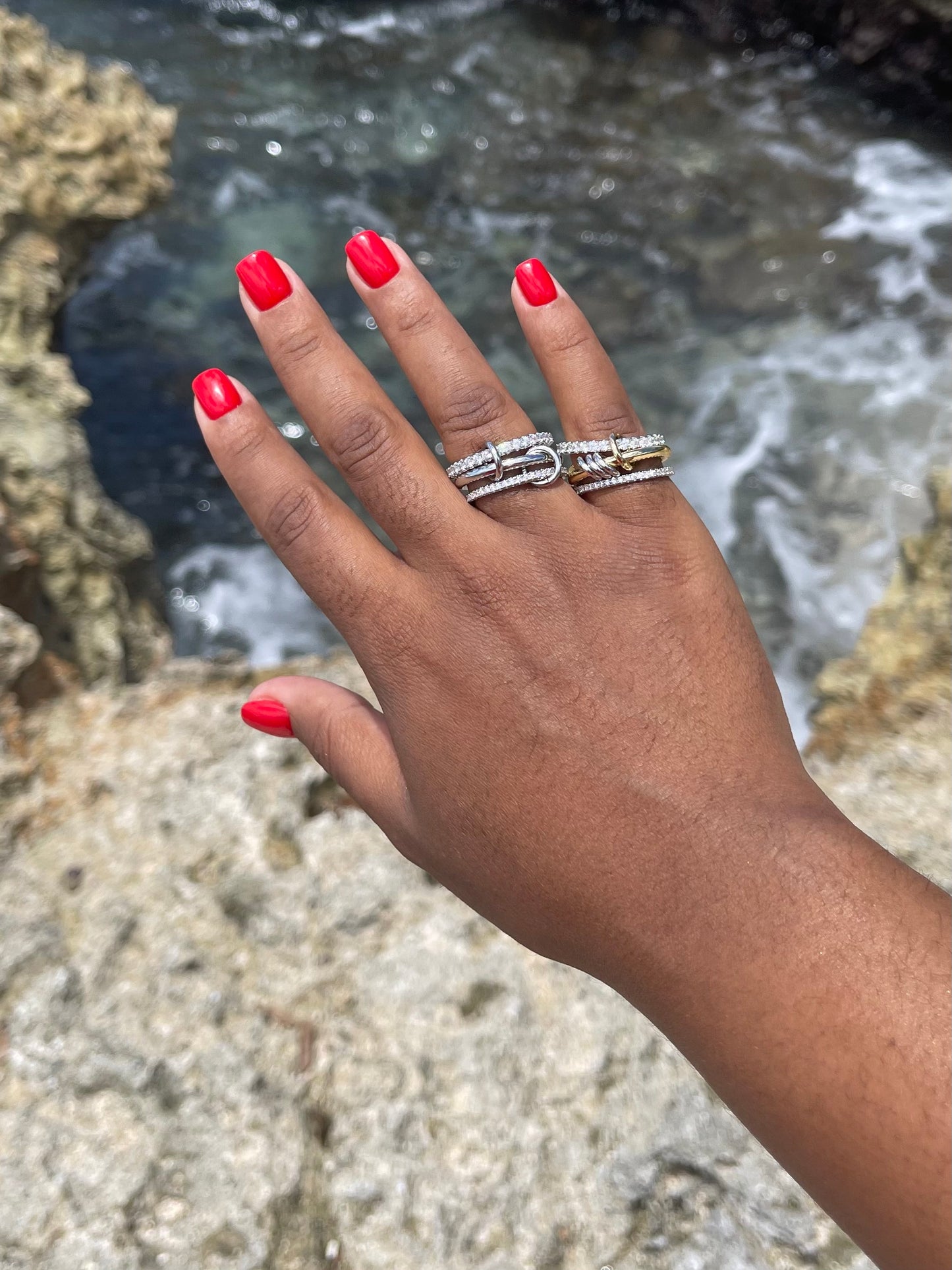 Bague anti-stress coulissante - Dualis