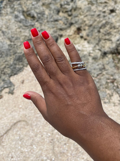 Bague anti-stress coulissante - Dualis