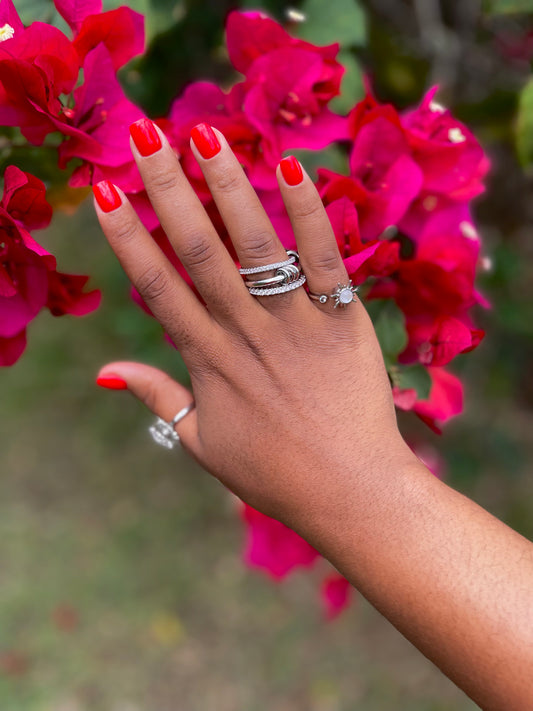Bague anti-stress coulissante - Lumina