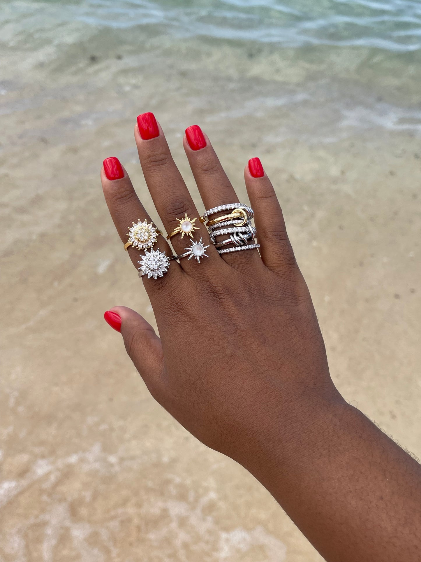 Bague anti-stress coulissante - Lumina