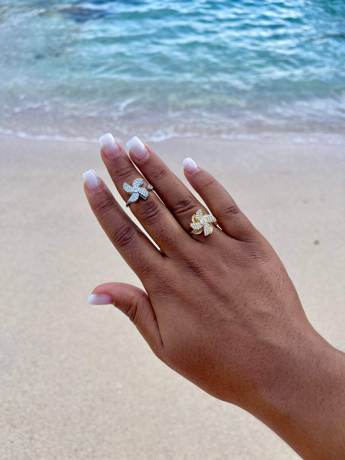 Bague anti-stress en acier inoxydable - Élia