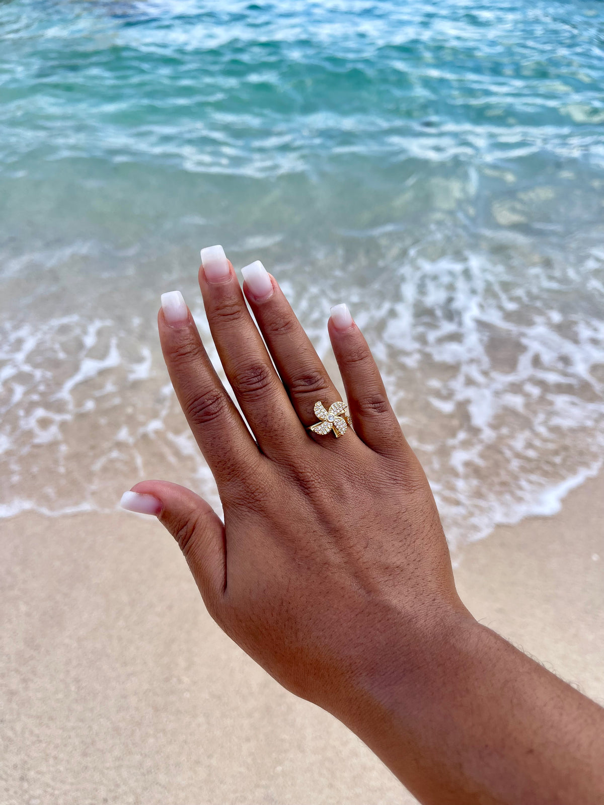 Bague anti-stress en acier inoxydable - Élia